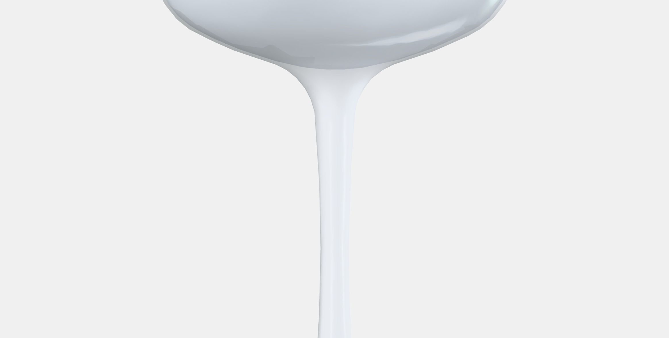 STORHET Champagne coupe Low-poly 3D model_2