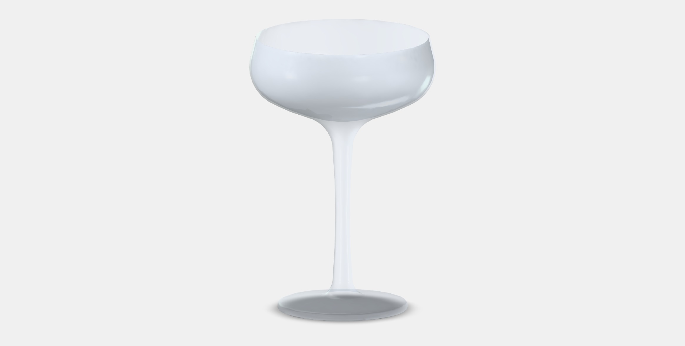 STORHET Champagne coupe Low-poly 3D model_16