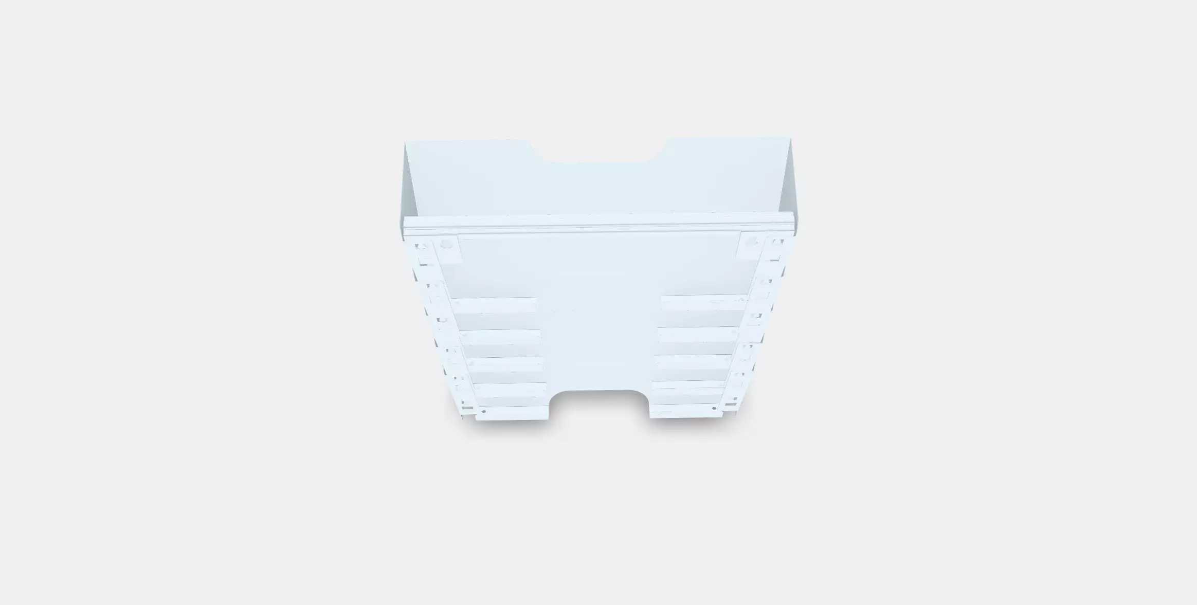 KVISSLE Wall magazine rack Low-poly 3D model