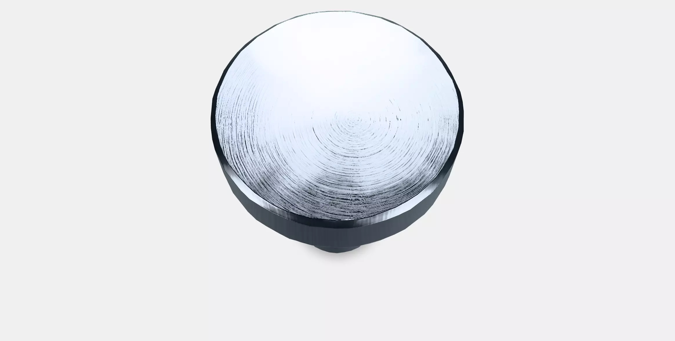 BAGGANAS Knob 1 Low-poly 3D model_0