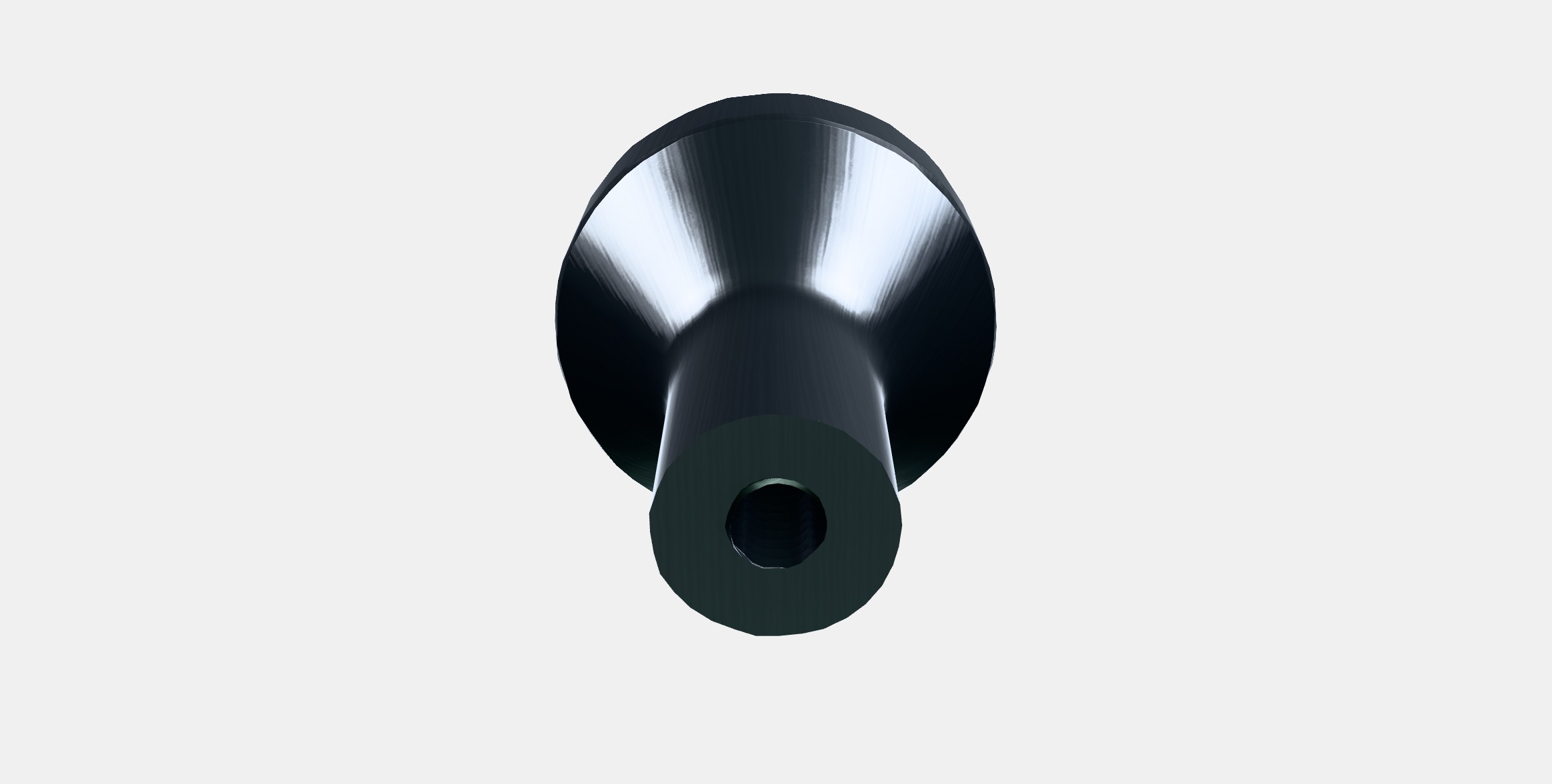 BAGGANAS Knob 1 Low-poly 3D model_6