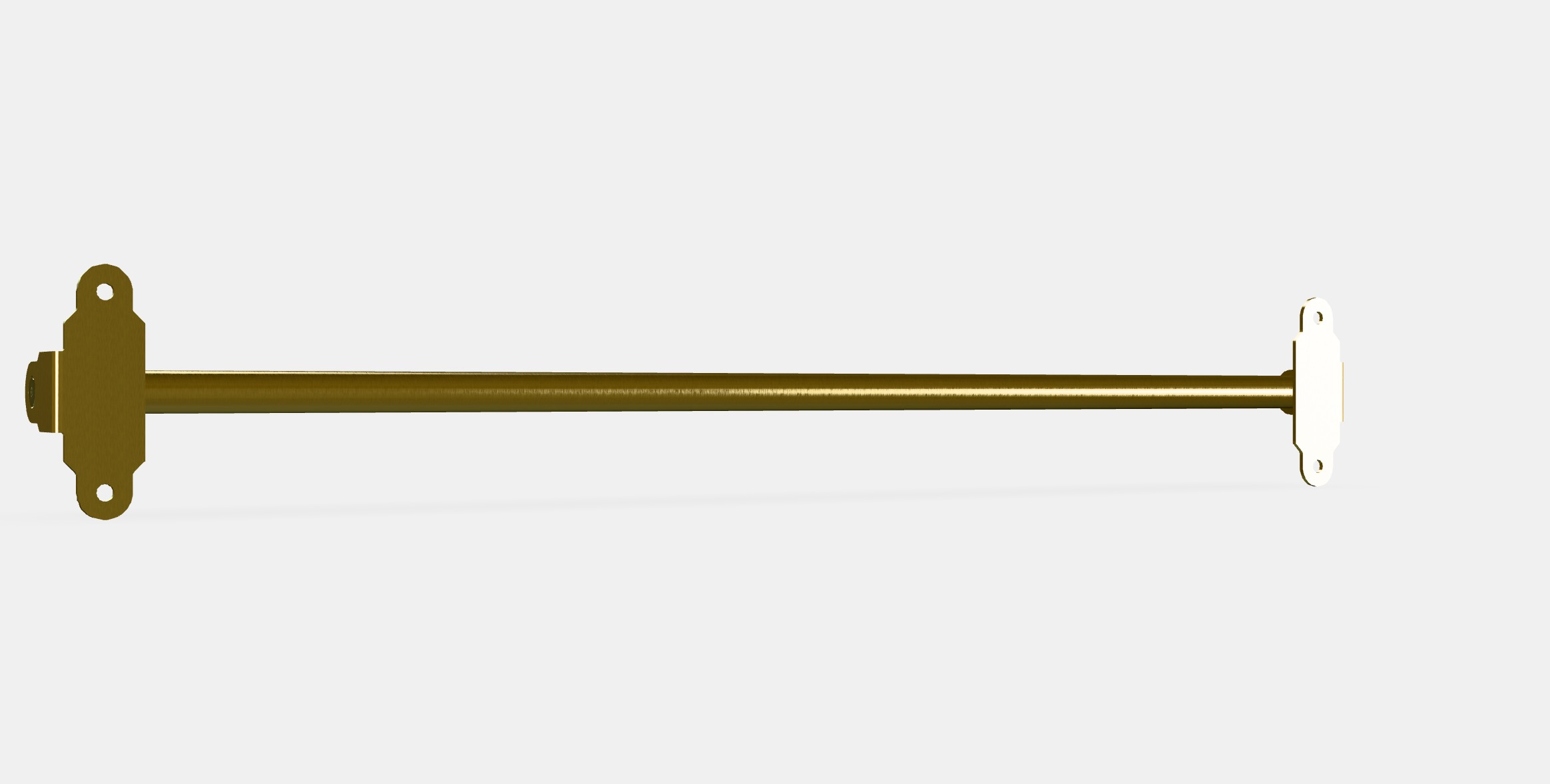 HULTARP Rail 1 Low-poly 3D model_2