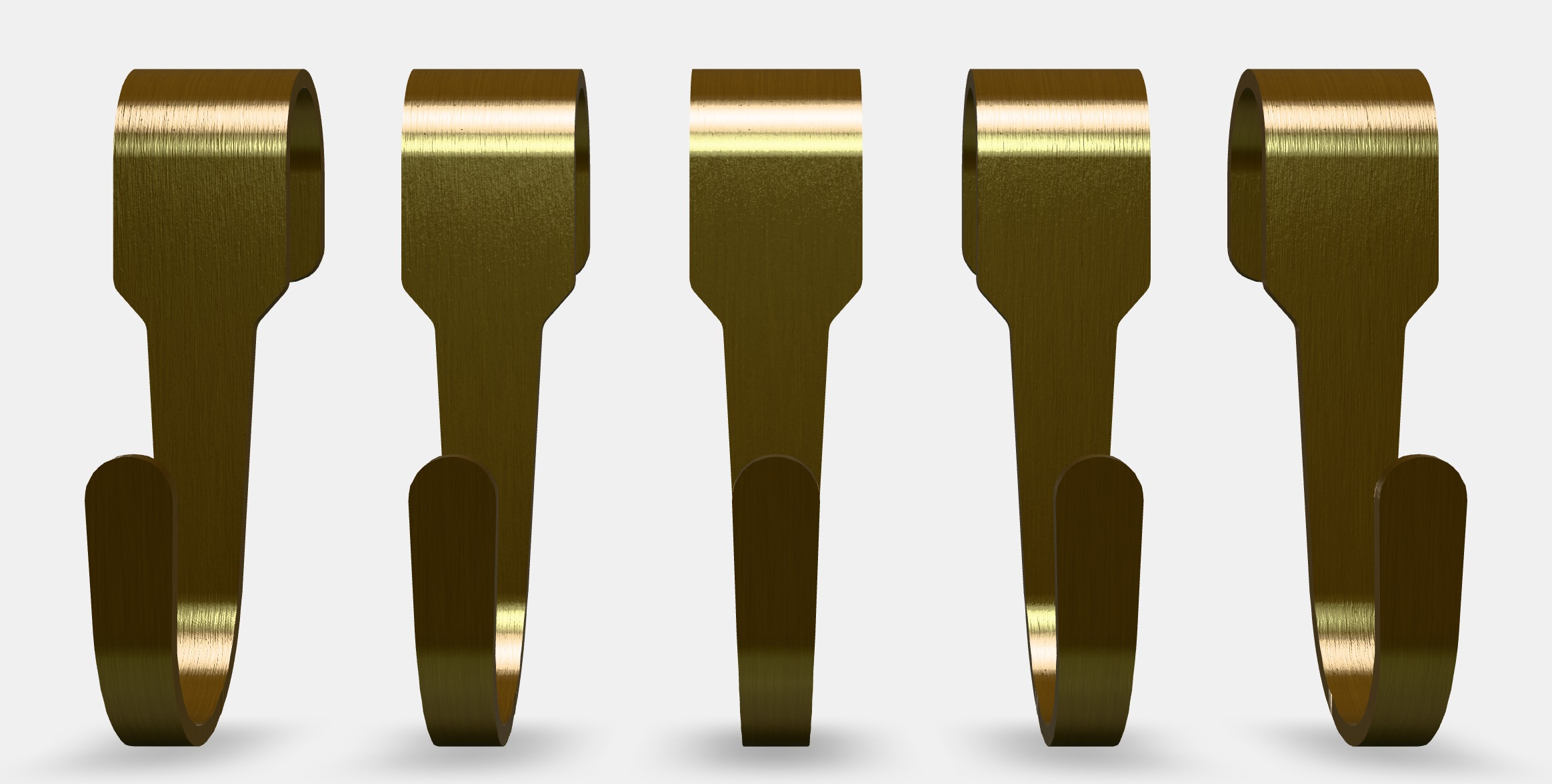 HULTARP Hook 1 Low-poly 3D model_13