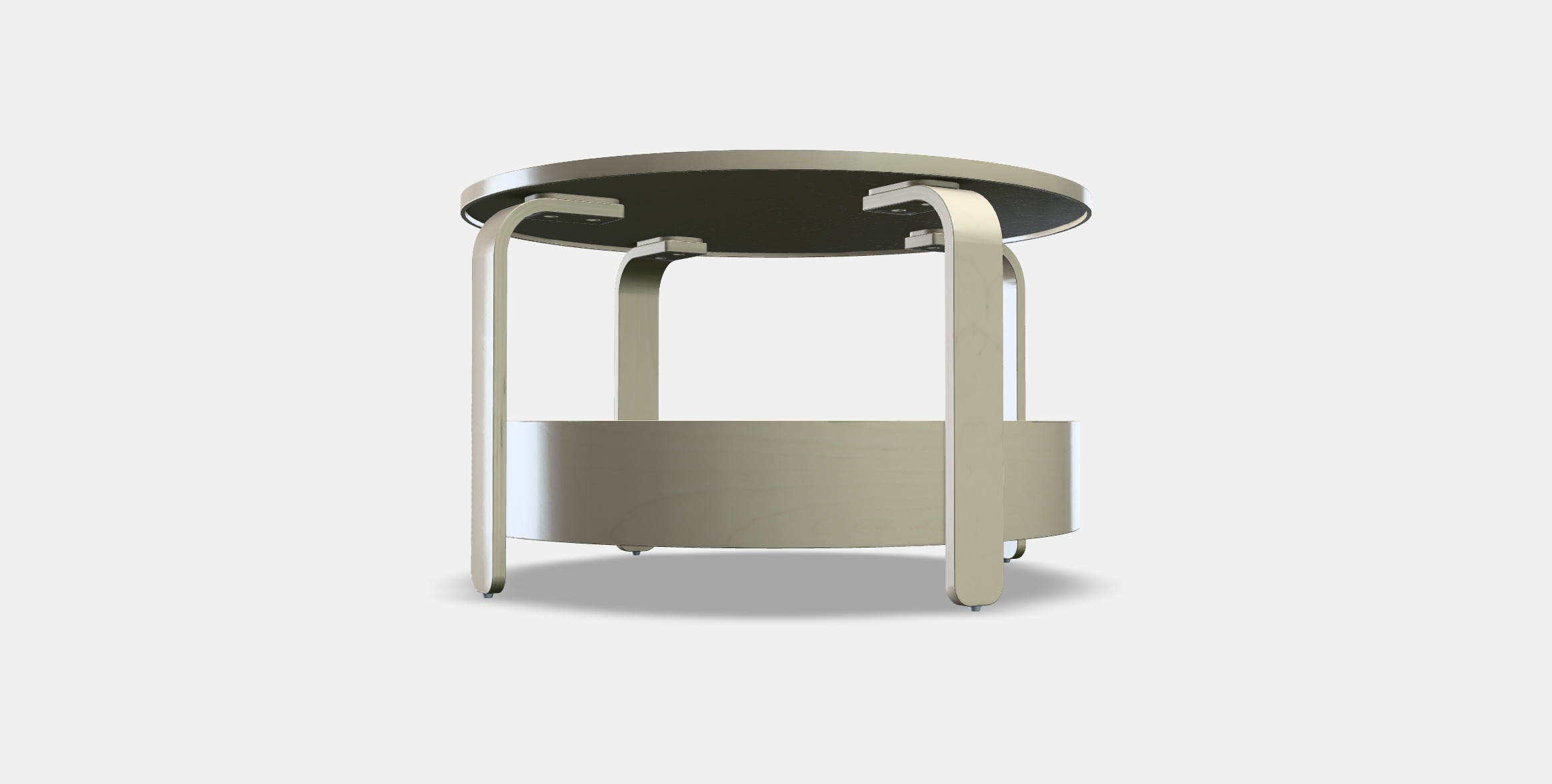 BORGEBY Coffee table 1 Low-poly 3D model_2