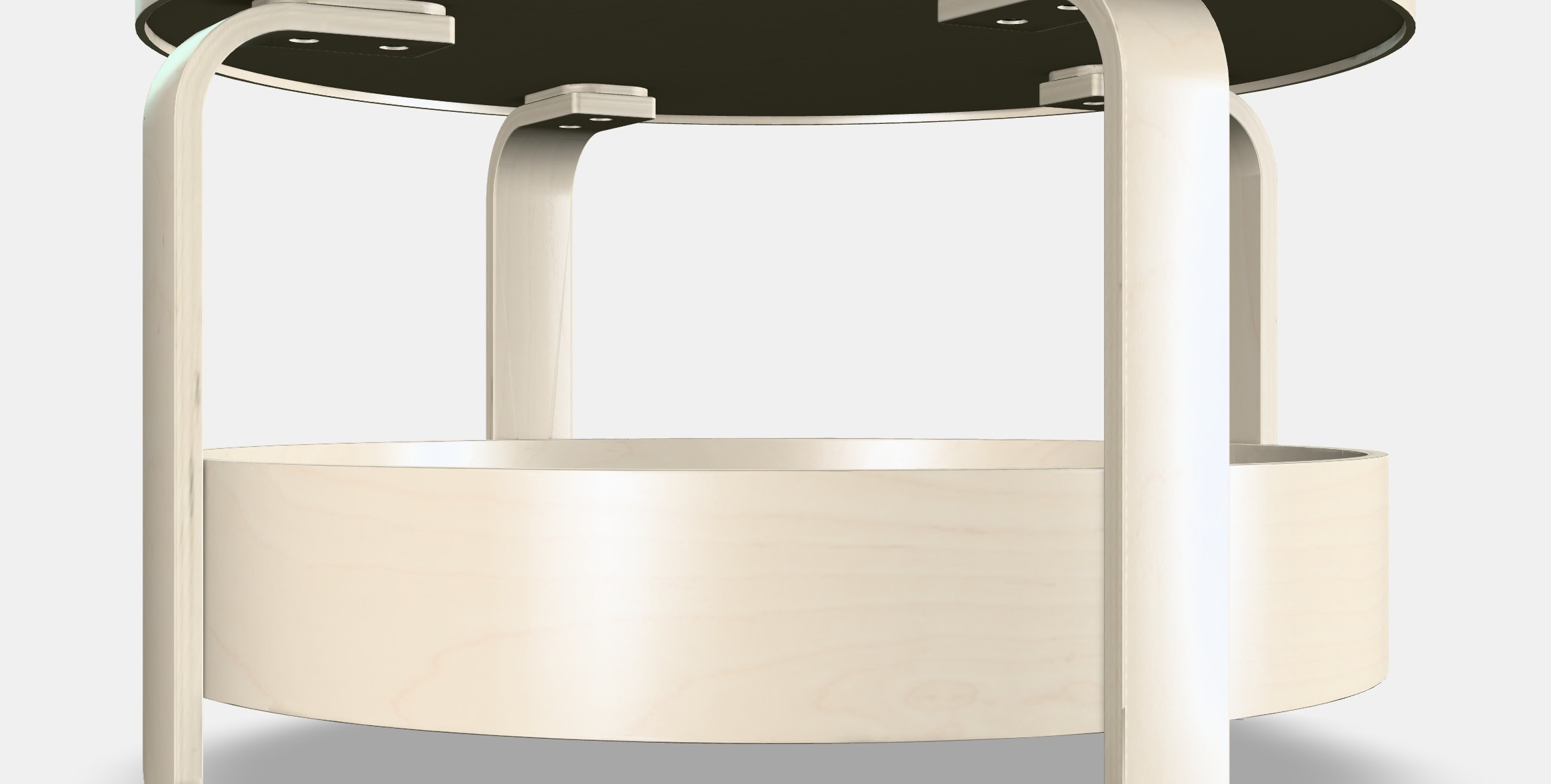 BORGEBY Coffee table 1 Low-poly 3D model_3