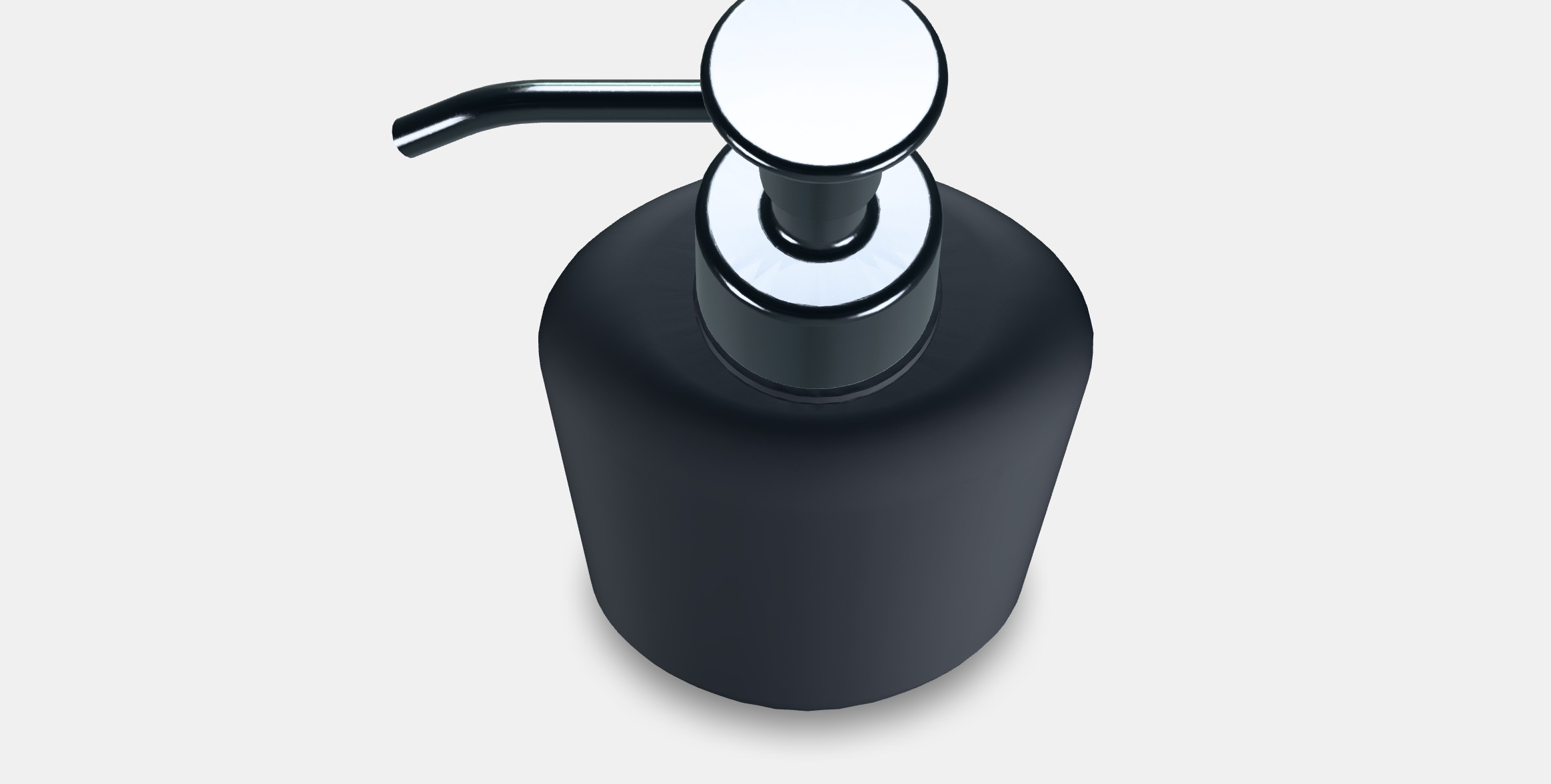 EKOLN Soap dispenser Low-poly 3D model_6