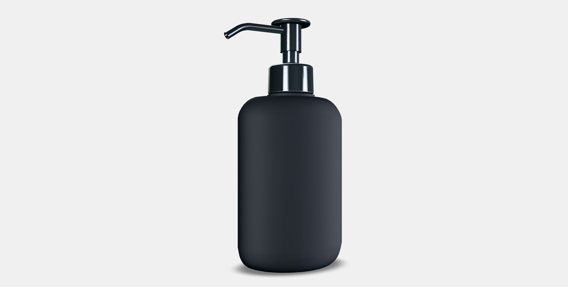 EKOLN Soap dispenser Low-poly 3D model_16