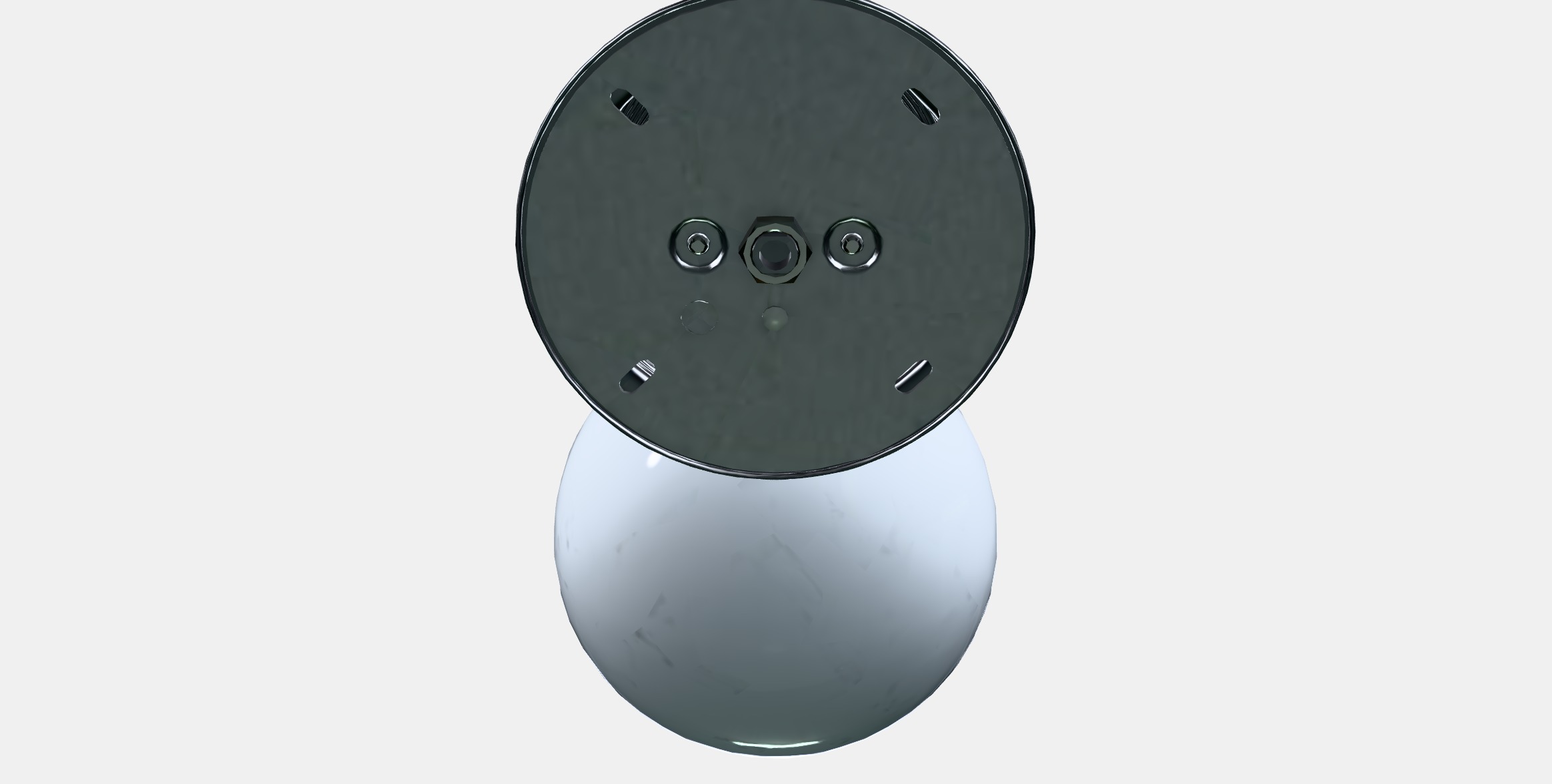 FRIHULT Wall lamp 2 Low-poly 3D model_8