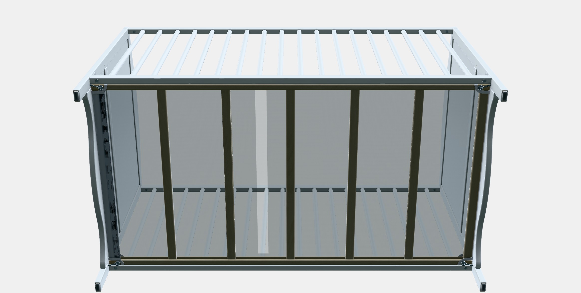 SMAGORA Crib Low-poly 3D model_9