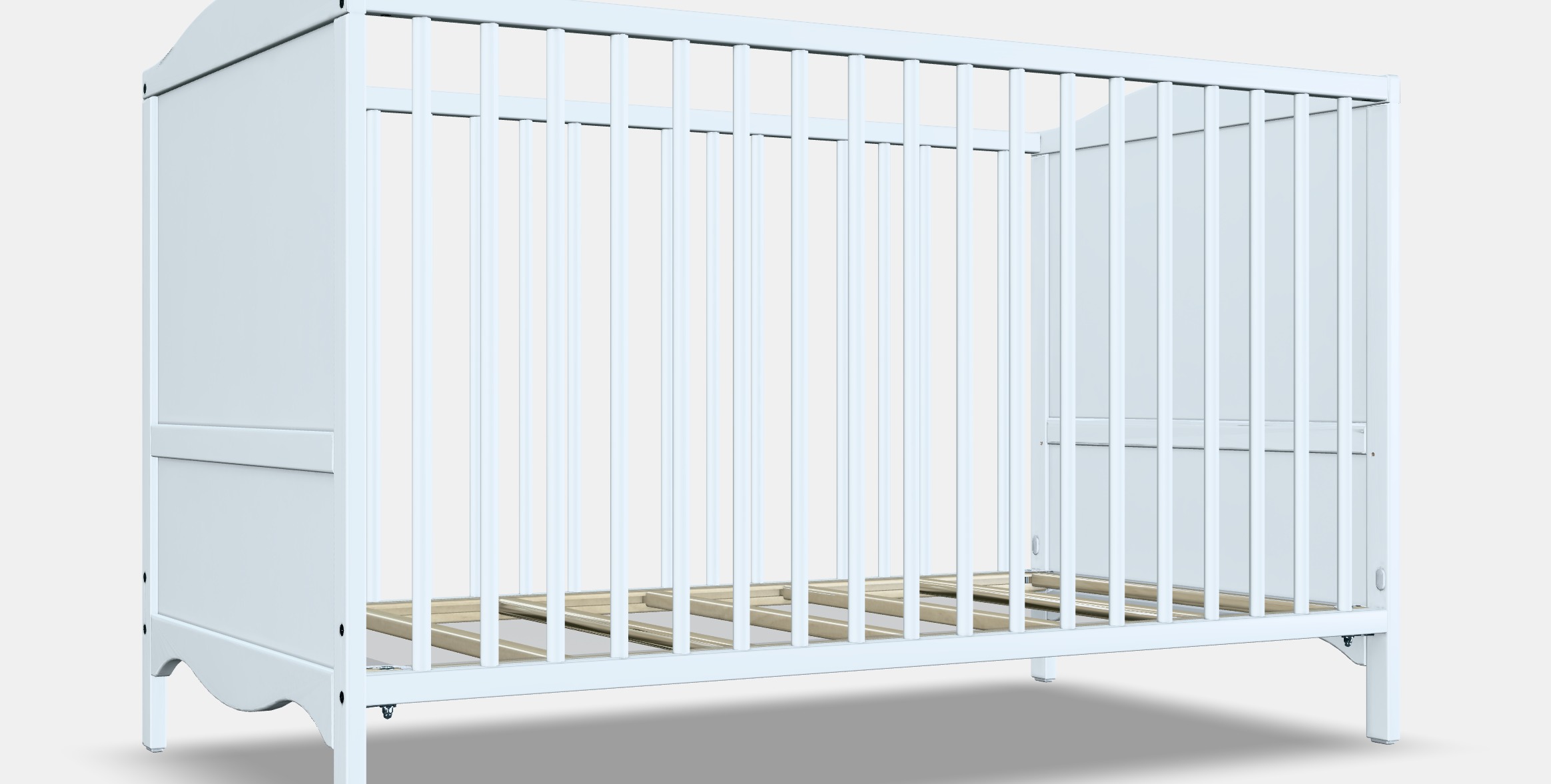 SMAGORA Crib Low-poly 3D model_6