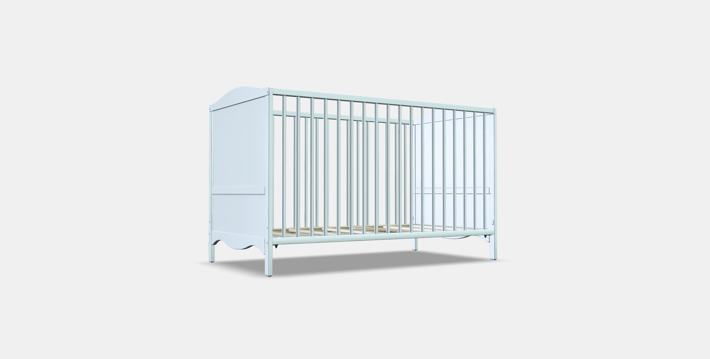 SMAGORA Crib Low-poly 3D model_2