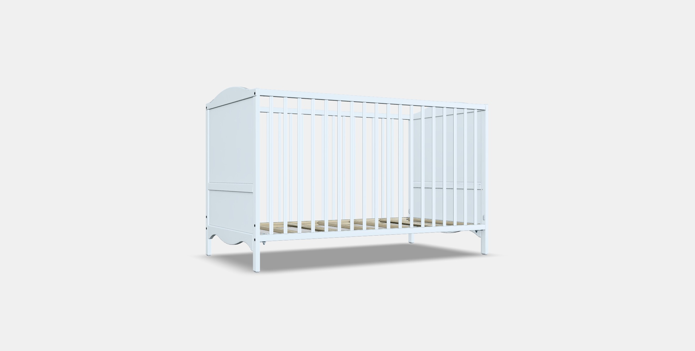 SMAGORA Crib Low-poly 3D model_16