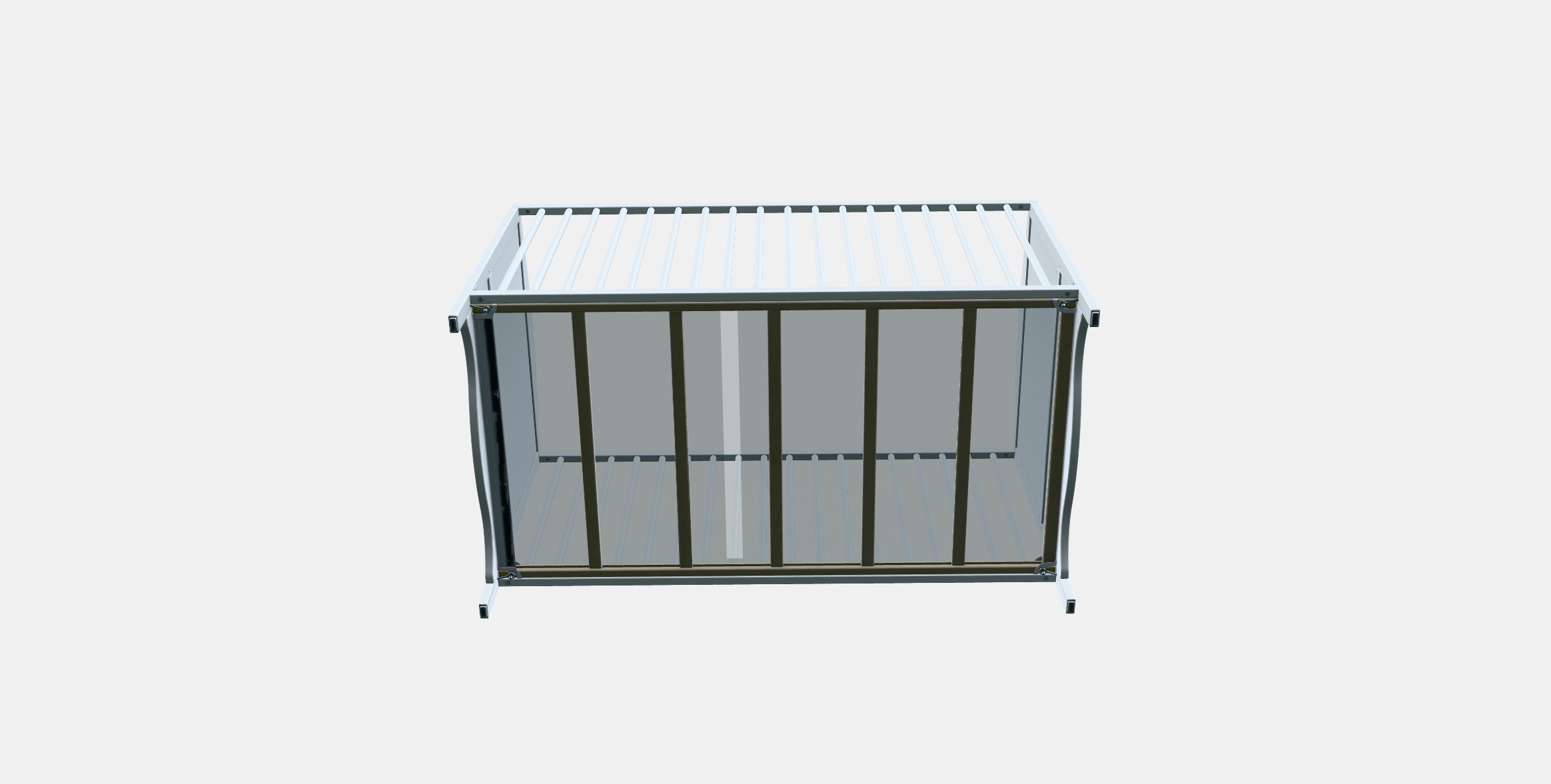 SMAGORA Crib Low-poly 3D model_7