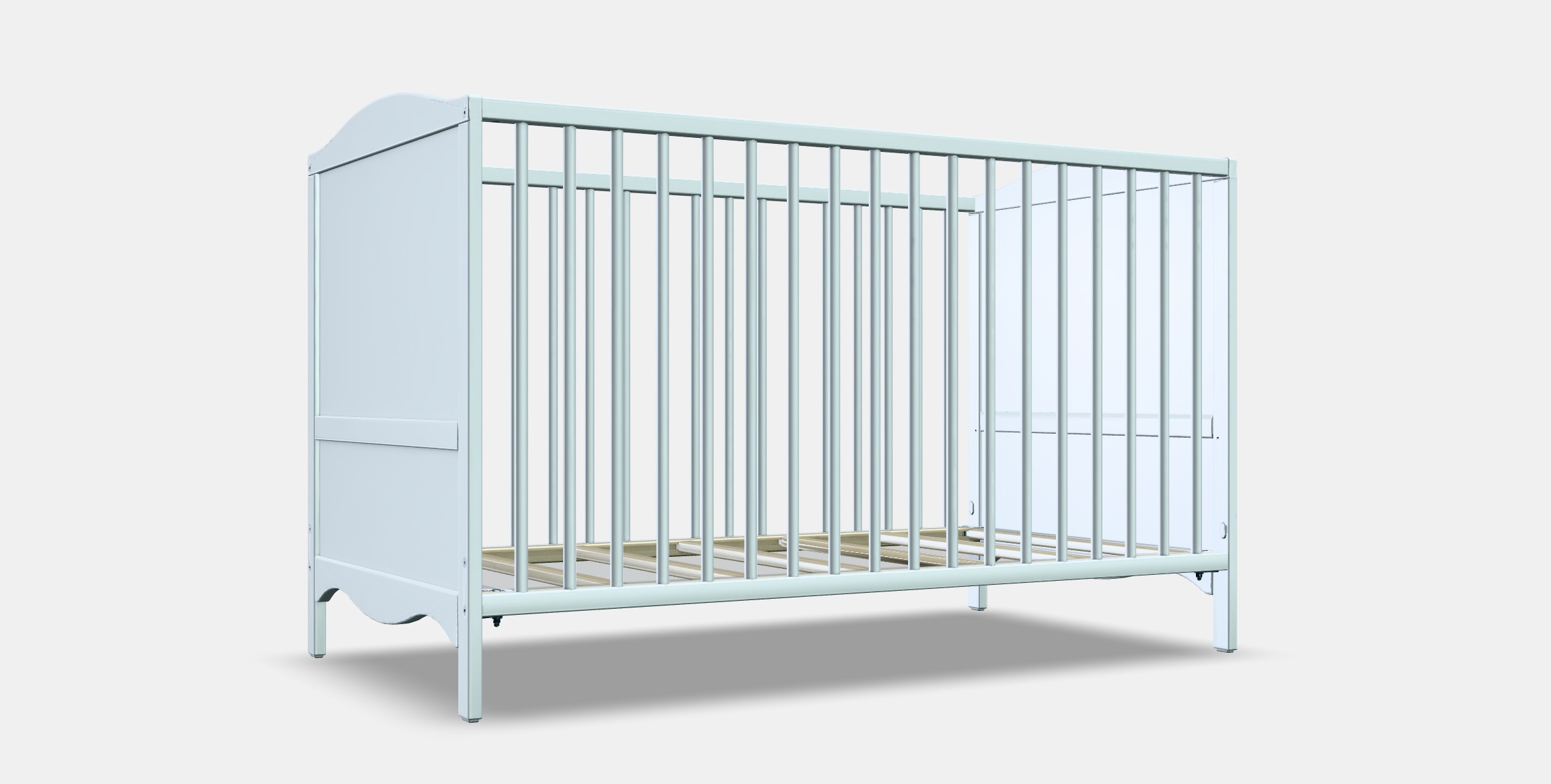 SMAGORA Crib Low-poly 3D model_8