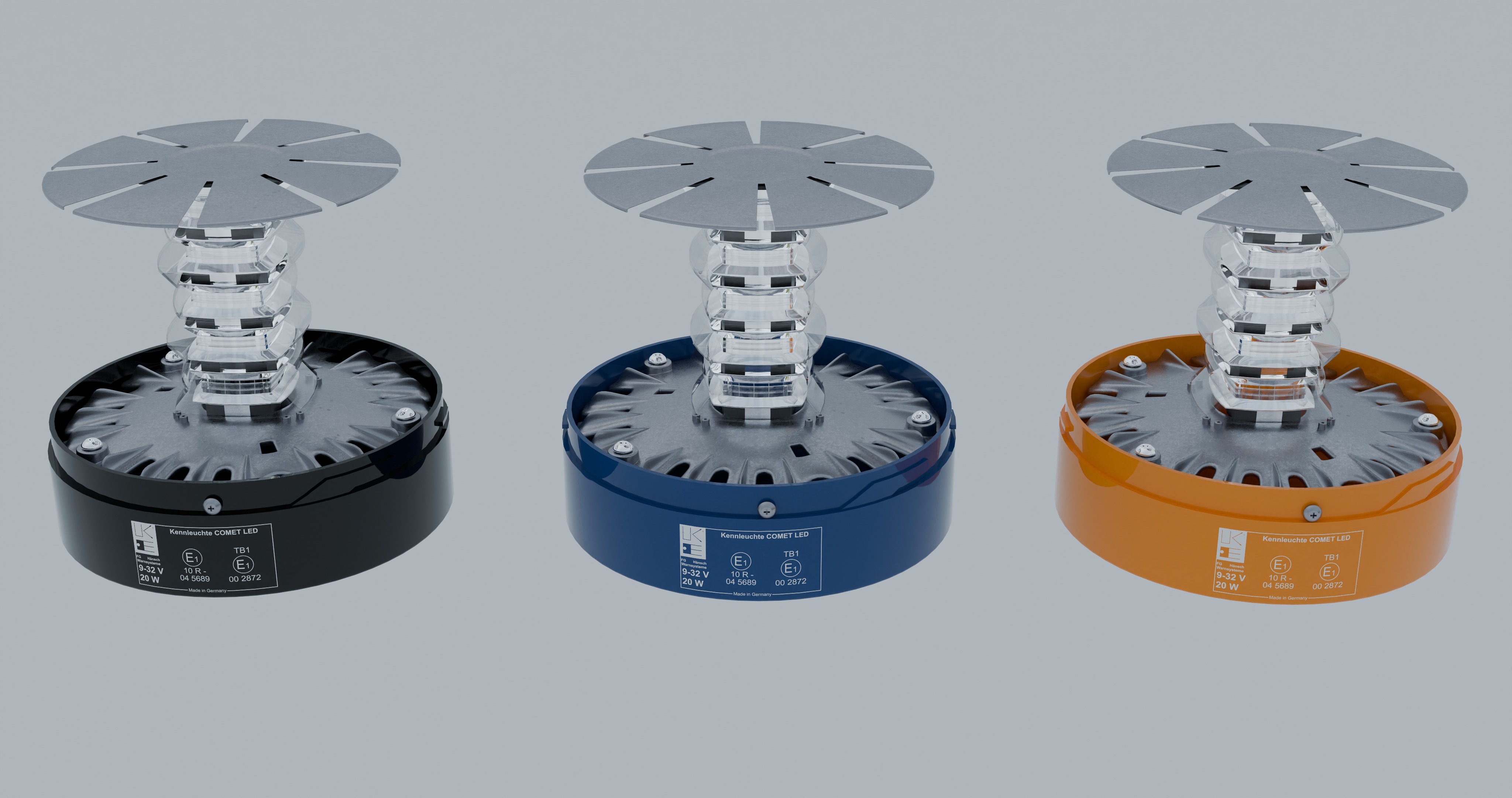 Haensch Comet Led 3D model_1