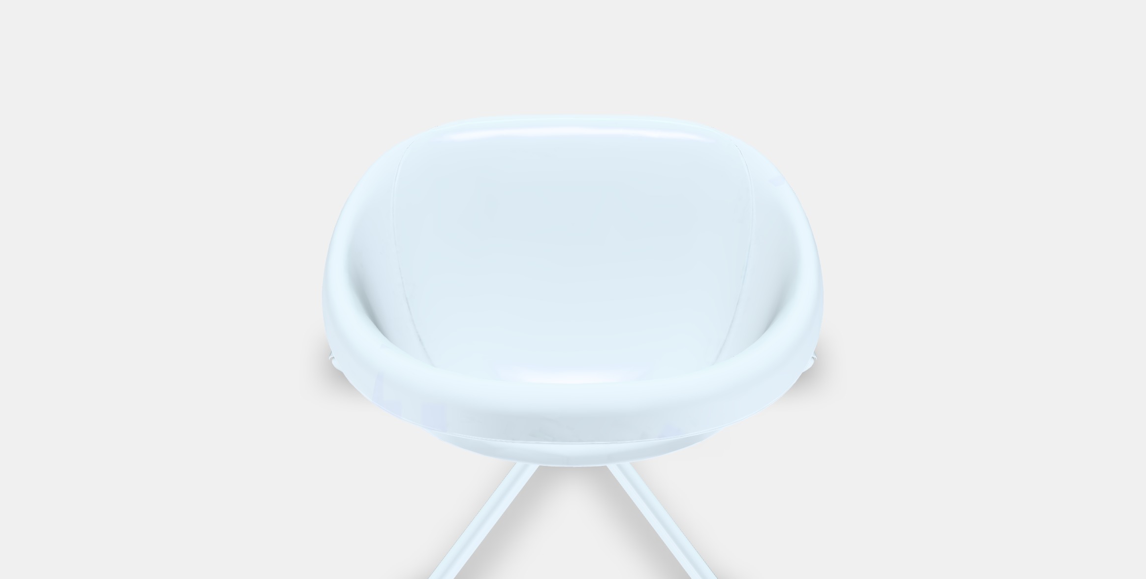 LOBERGET - MALSKAR Swivel chair 1 Low-poly 3D model_3