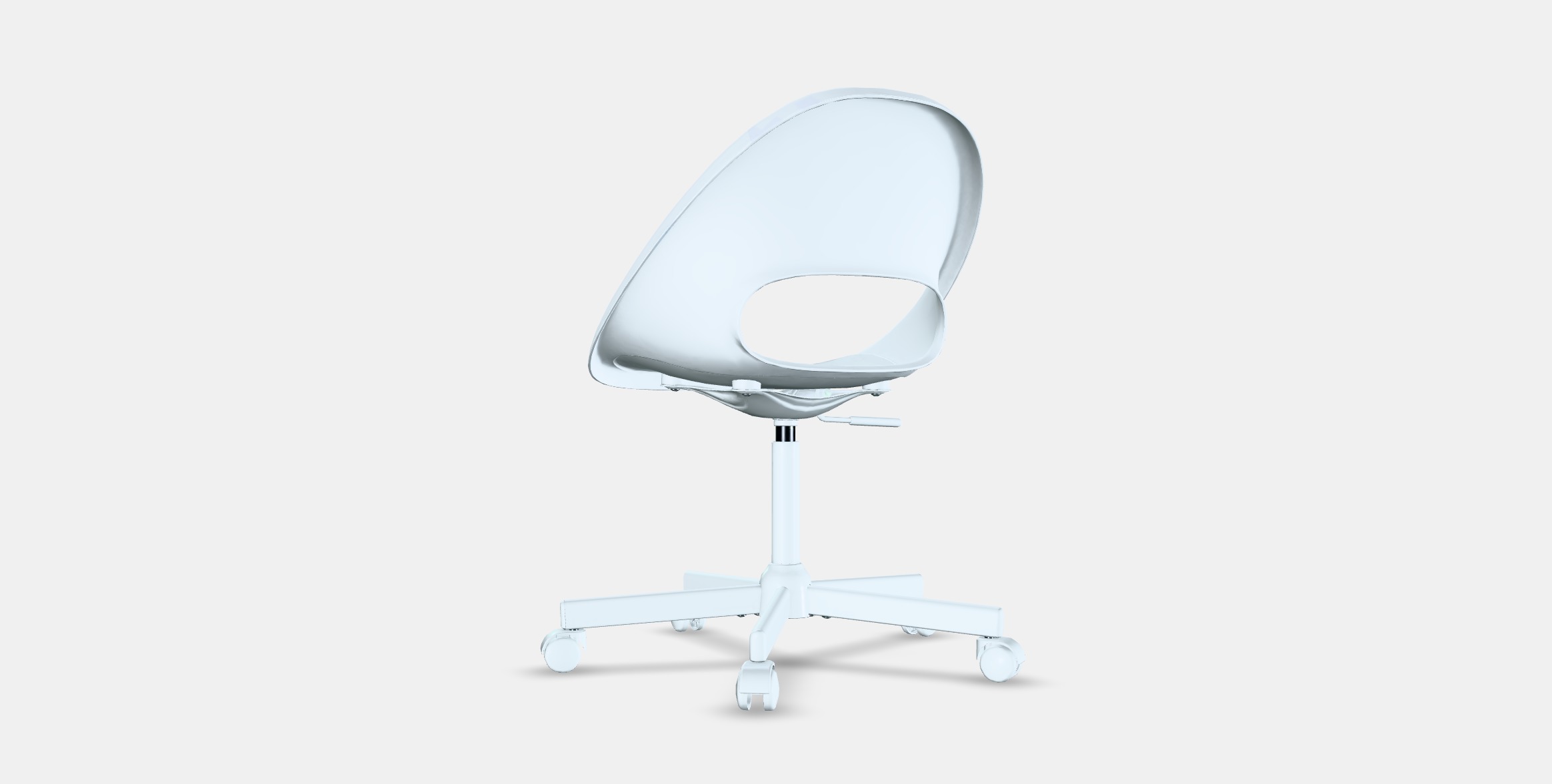 LOBERGET - MALSKAR Swivel chair 1 Low-poly 3D model_16