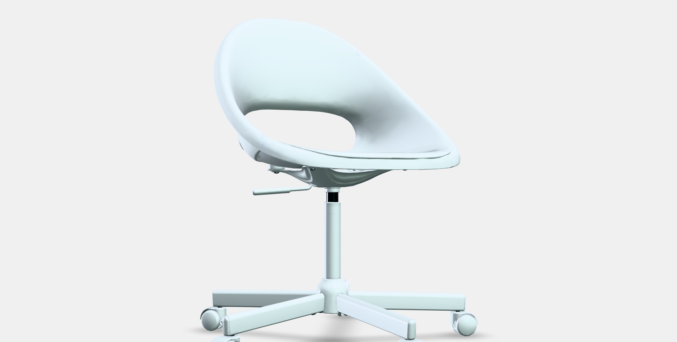 LOBERGET - MALSKAR Swivel chair 1 Low-poly 3D model_9