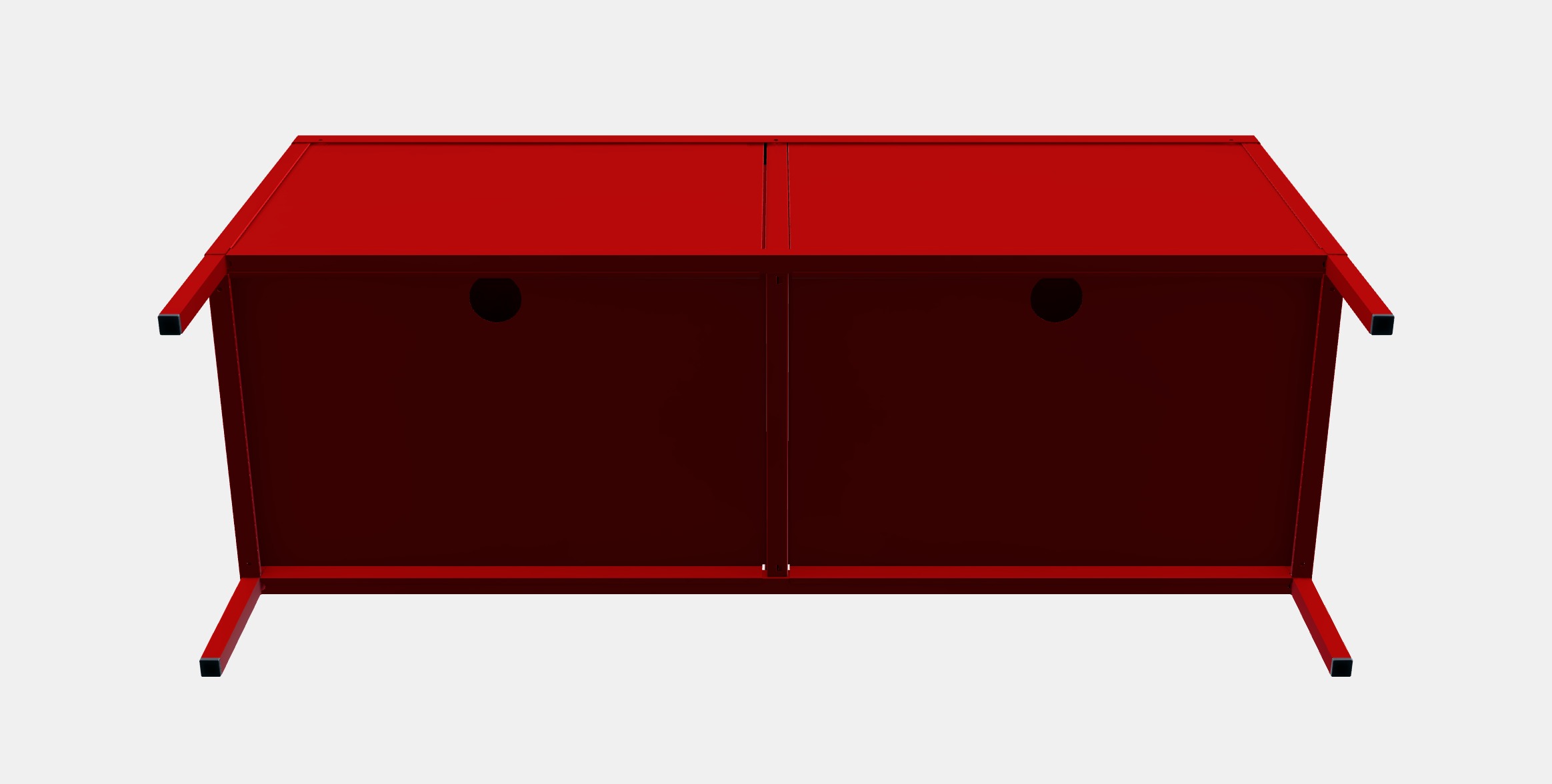 IKEA PS Cabinet 2 Low-poly 3D model_8