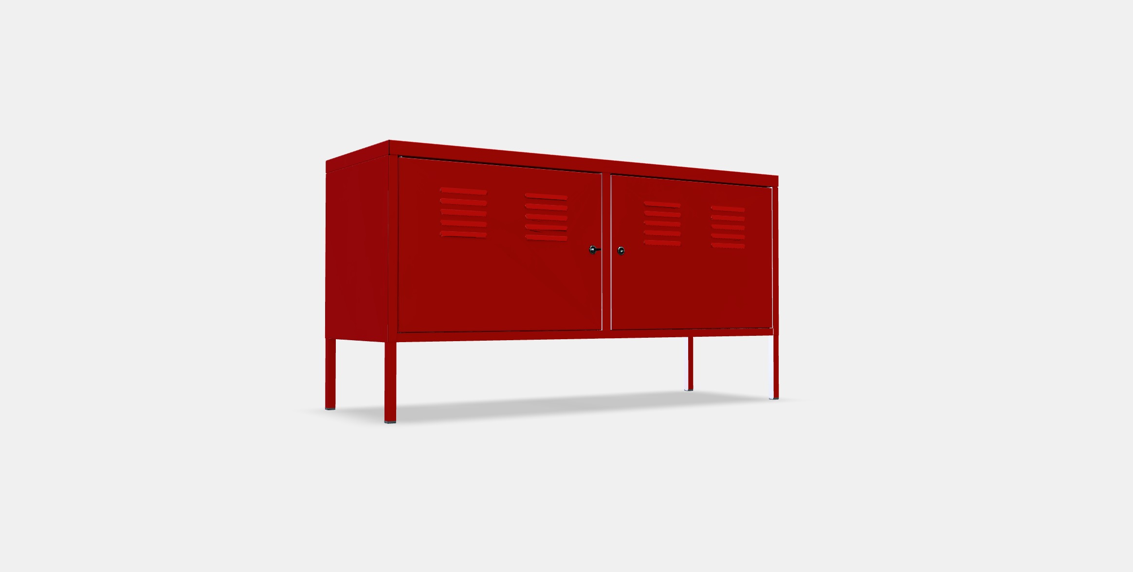 IKEA PS Cabinet 2 Low-poly 3D model_3