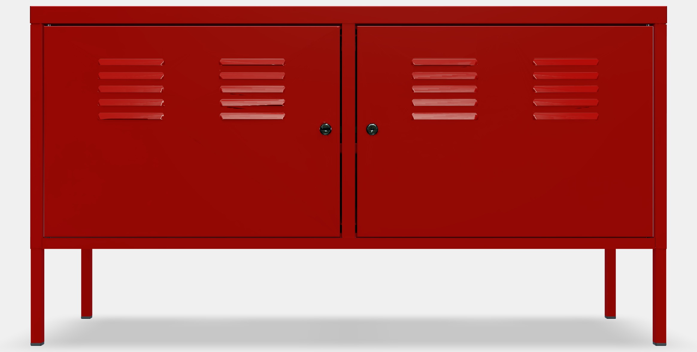 IKEA PS Cabinet 2 Low-poly 3D model_11