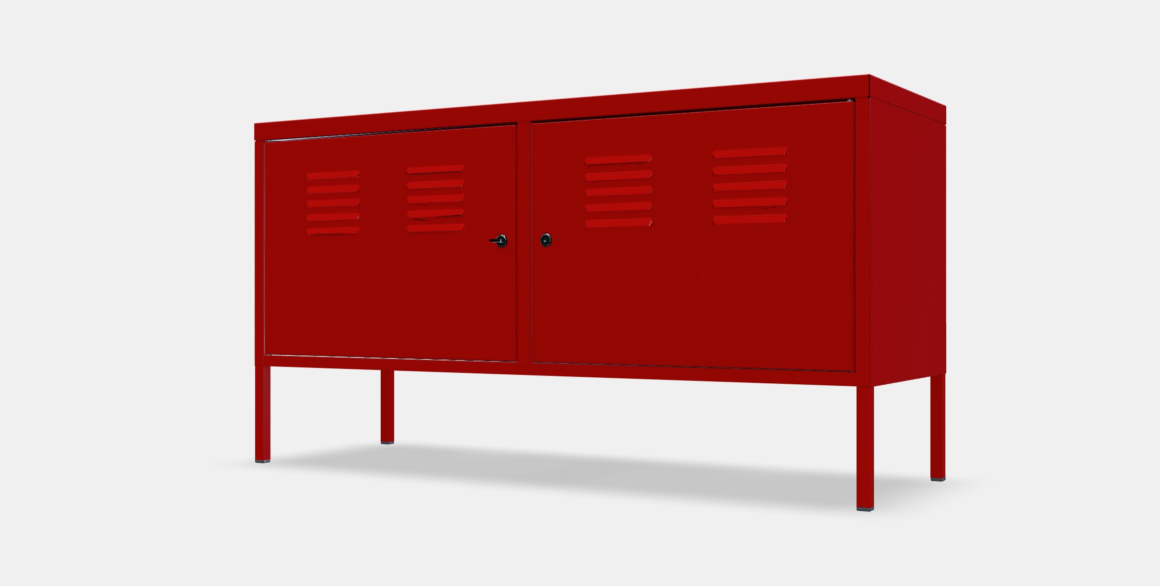 IKEA PS Cabinet 2 Low-poly 3D model_13
