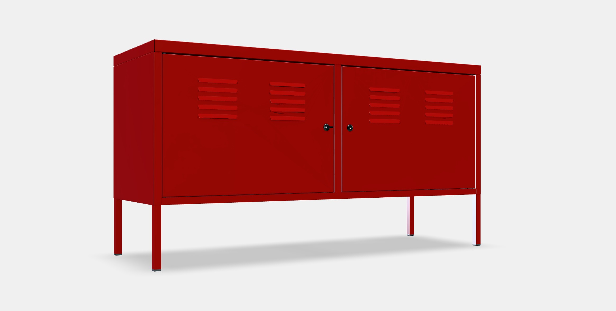 IKEA PS Cabinet 2 Low-poly 3D model_9