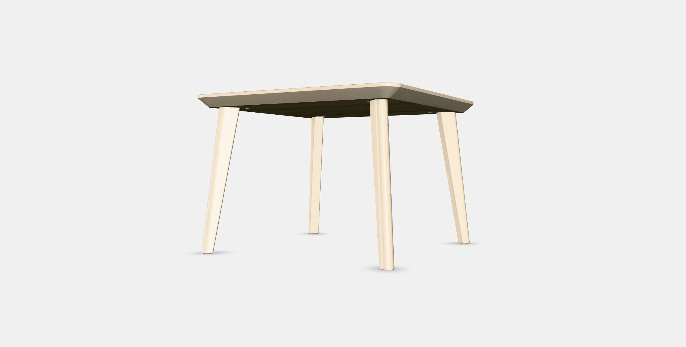 LISABO Coffee table 1 Low-poly 3D model_3