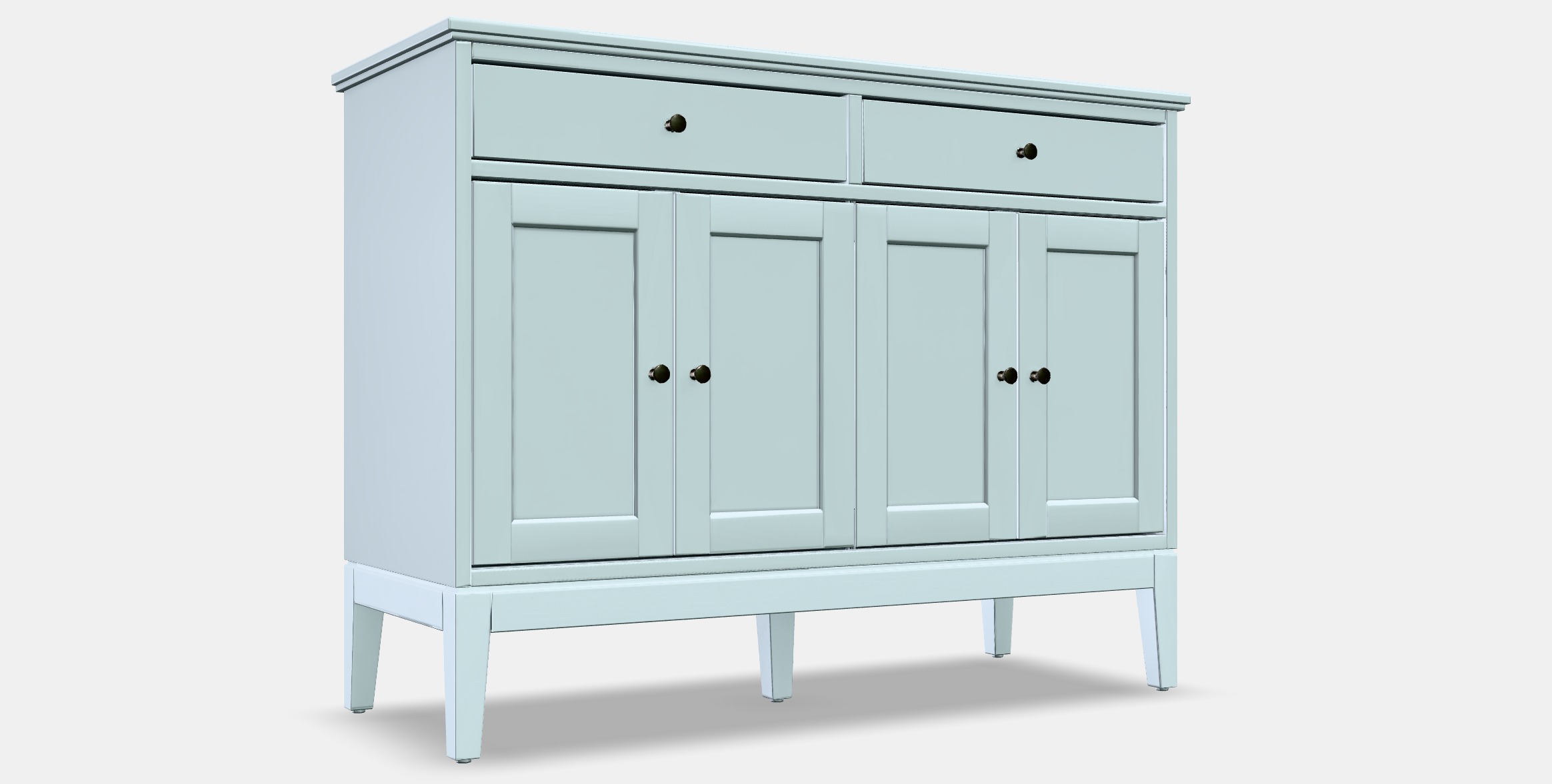 IDANAS Sideboard Low-poly 3D model_9