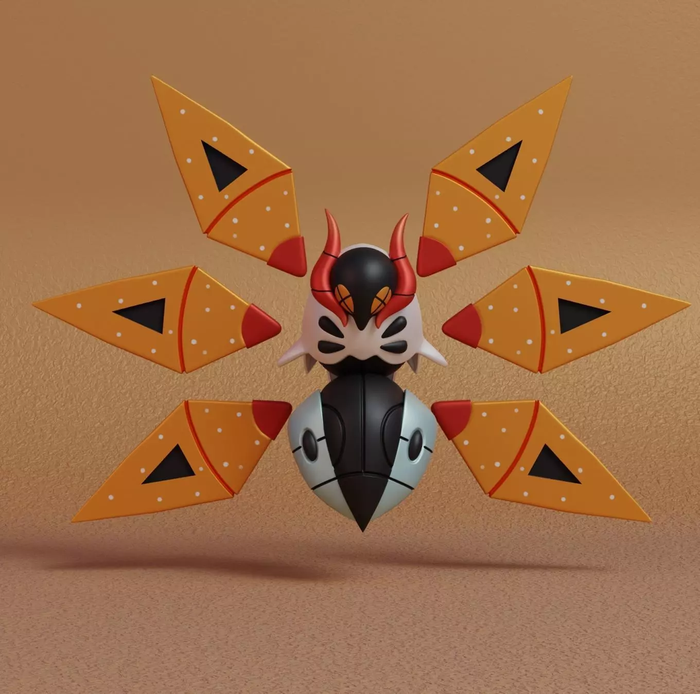 Pokemon - Iron Moth 3D print model