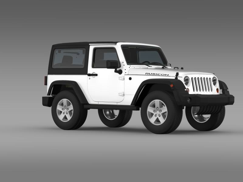 Jeep Wrangler Rubicon 2012 3D model_12