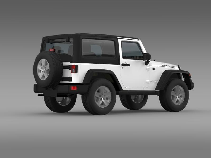 Jeep Wrangler Rubicon 2012 3D model_10