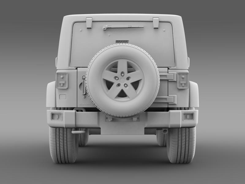 Jeep Wrangler Rubicon 2012 3D model_15
