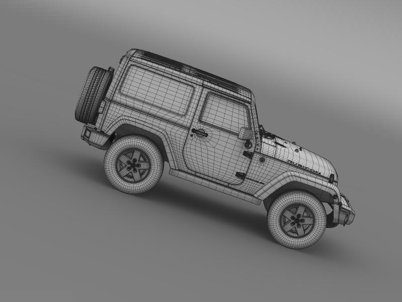 Jeep Wrangler Rubicon 2012 3D model_20