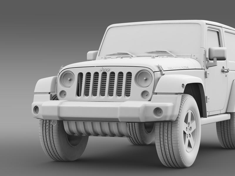 Jeep Wrangler Rubicon 2012 3D model_17