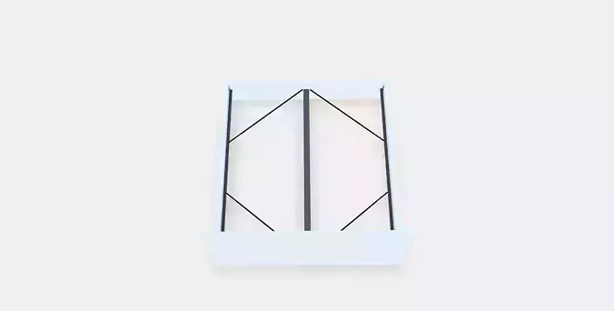 MALM Bed frame high 6