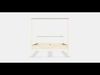 GJORA Bed frame 4 Low-poly 3D model_1
