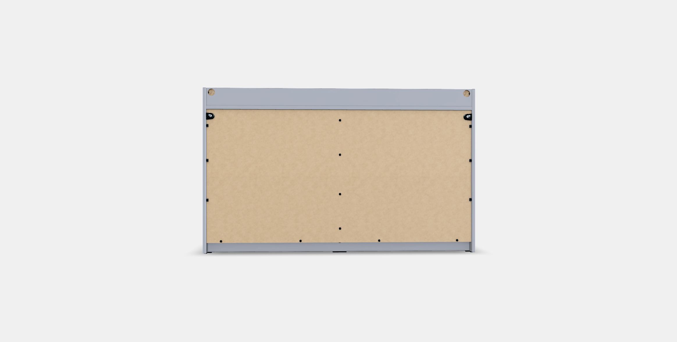 HAUGA Chest of 6 drawers Low-poly 3D model_14