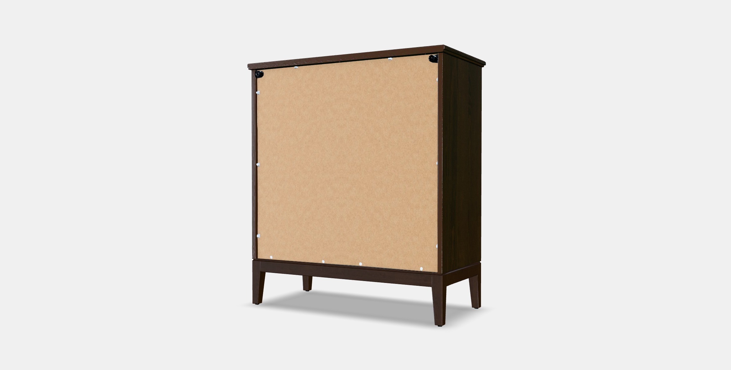 IDANAS Chest of 4 drawers 1 Low-poly 3D model_3