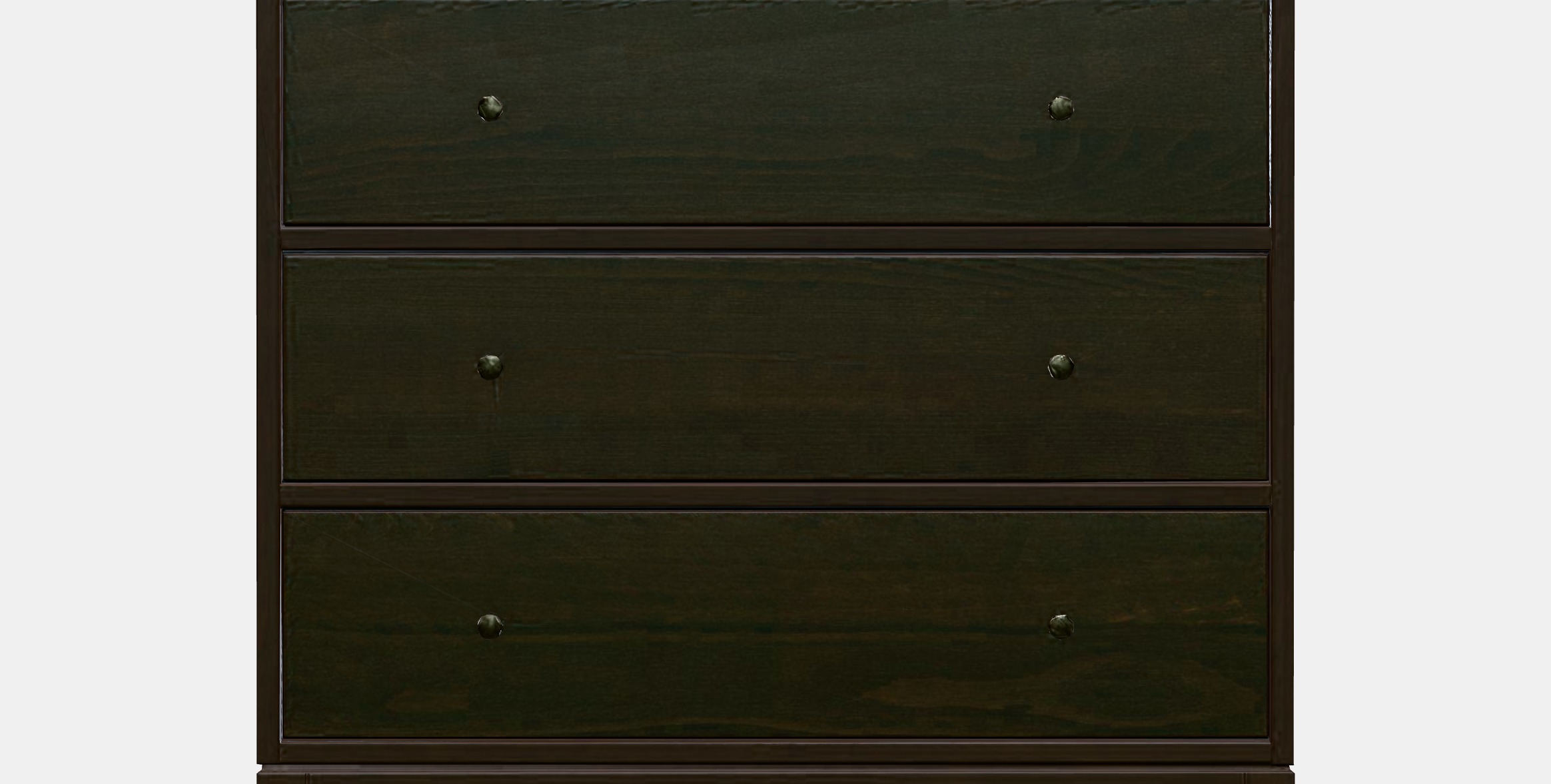 IDANAS Chest of 4 drawers 1 Low-poly 3D model_11