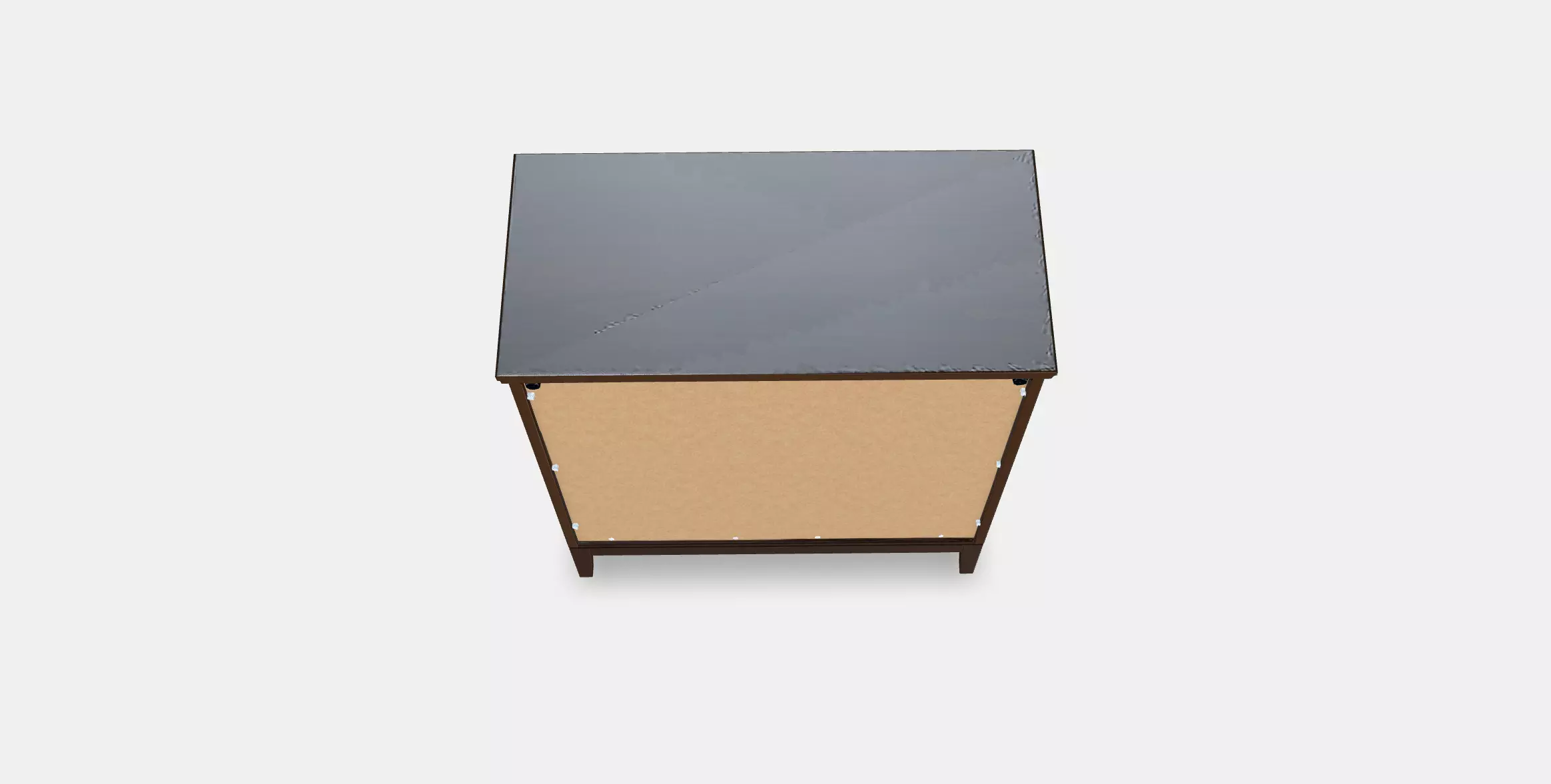 IDANAS Chest of 4 drawers 1 Low-poly 3D model_0