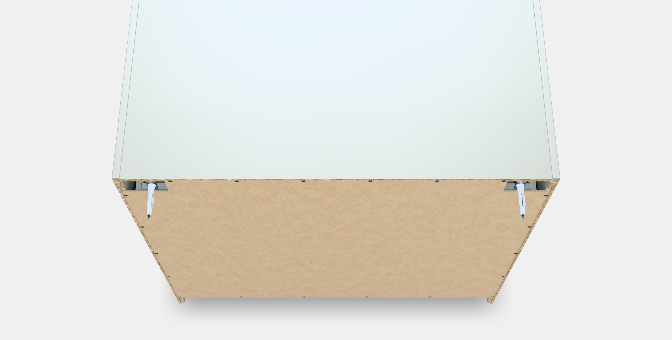 GURSKEN Chest of 3 drawers Low-poly 3D model_3