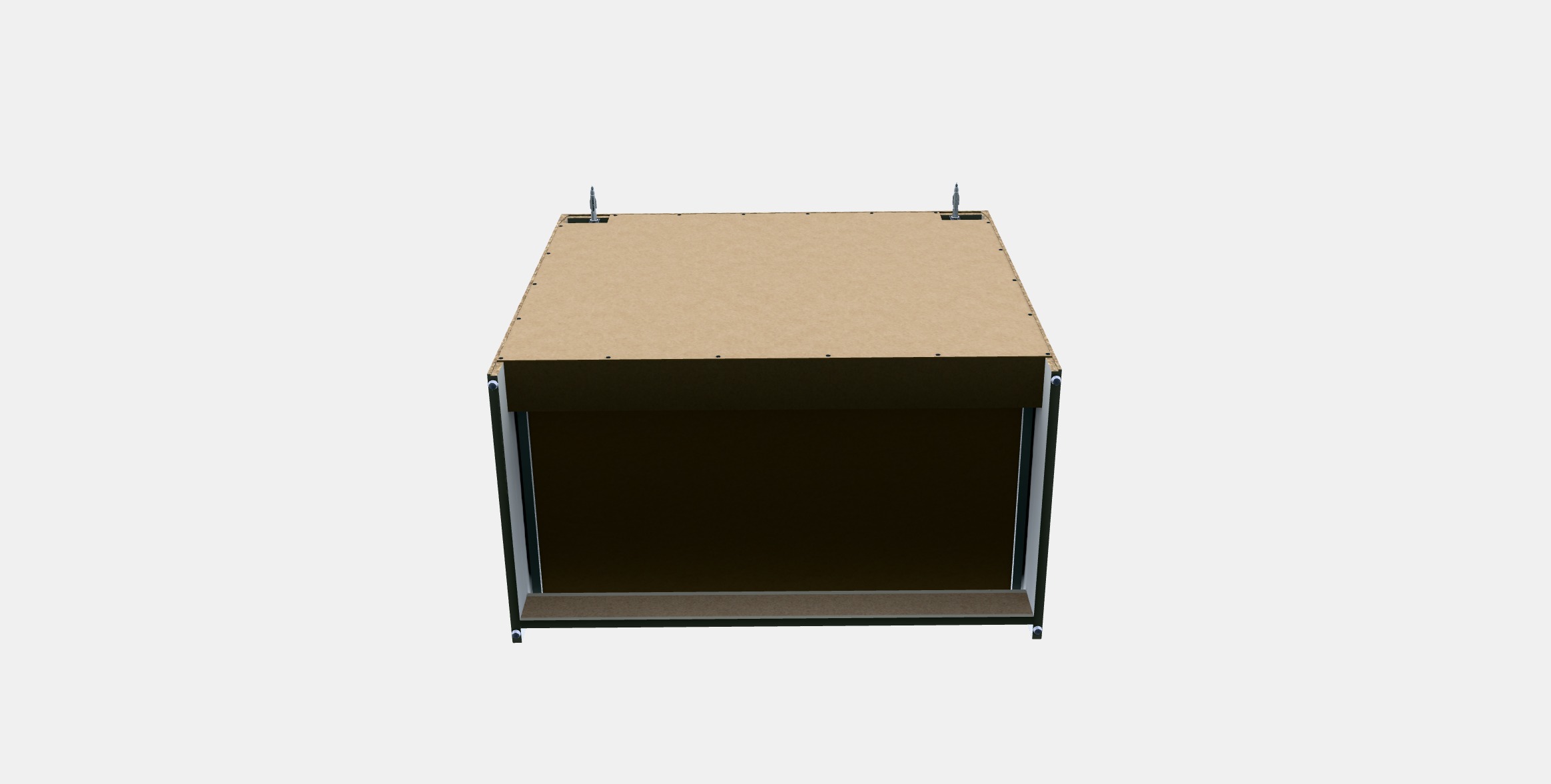 GURSKEN Chest of 3 drawers Low-poly 3D model_5