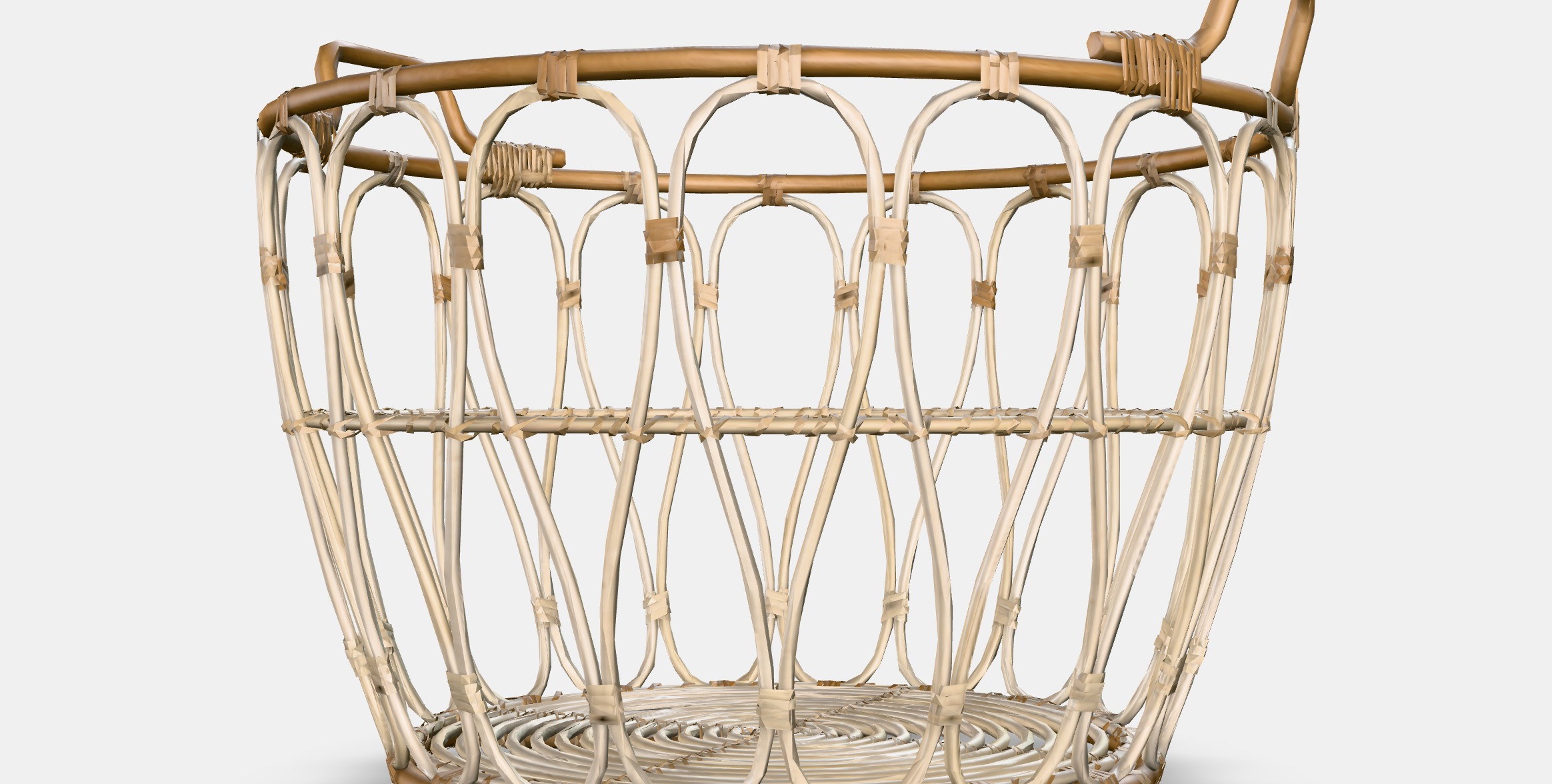 SNIDAD Basket Low-poly 3D model_5