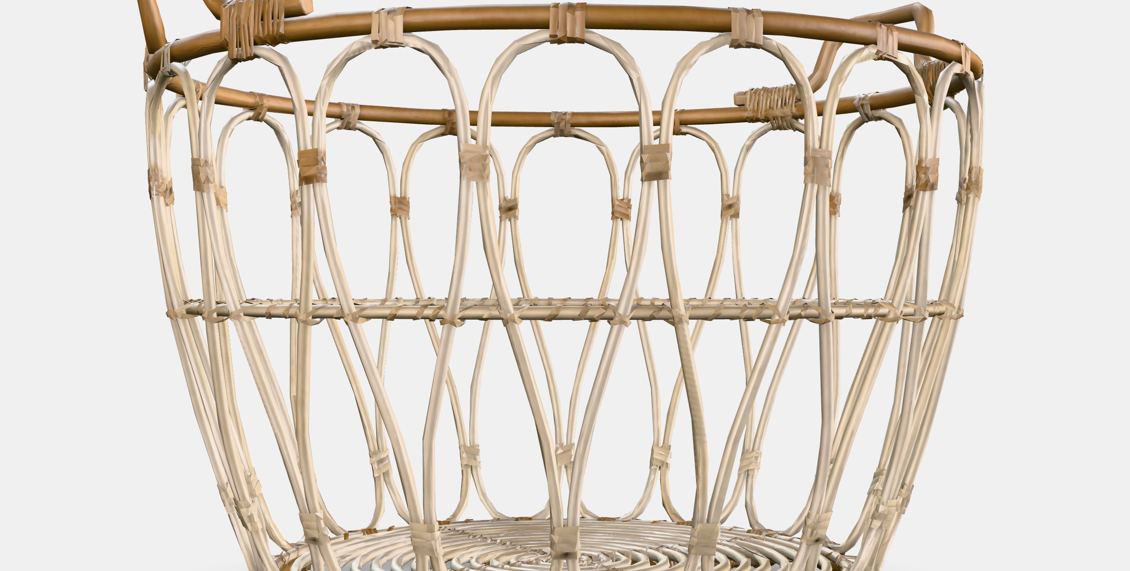 SNIDAD Basket Low-poly 3D model_2