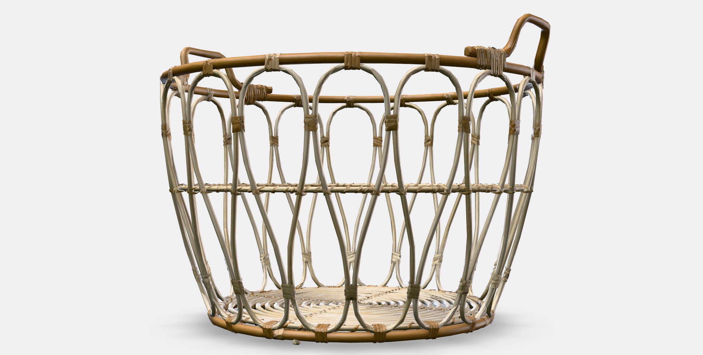 SNIDAD Basket Low-poly 3D model_12