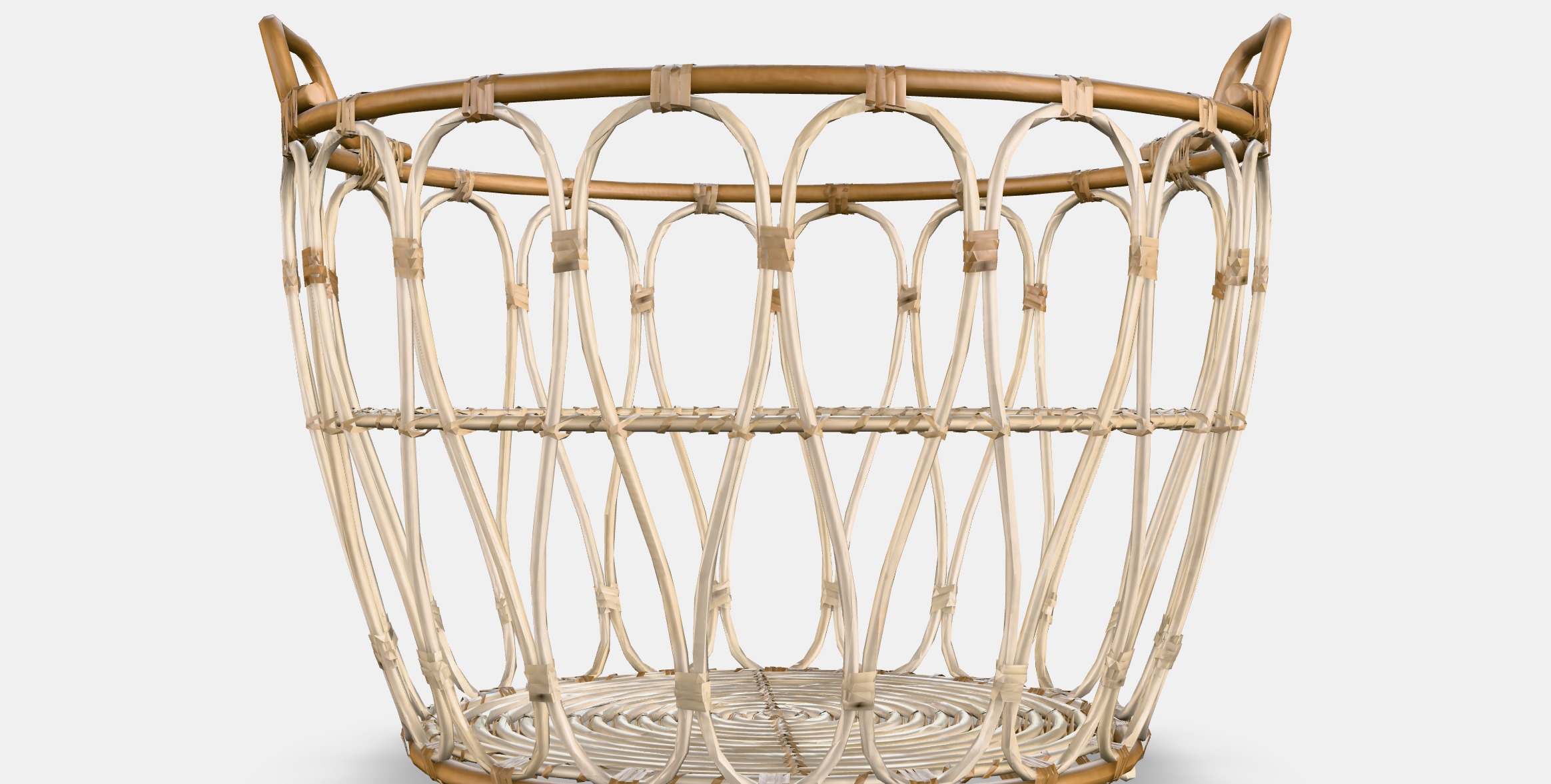 SNIDAD Basket Low-poly 3D model_14
