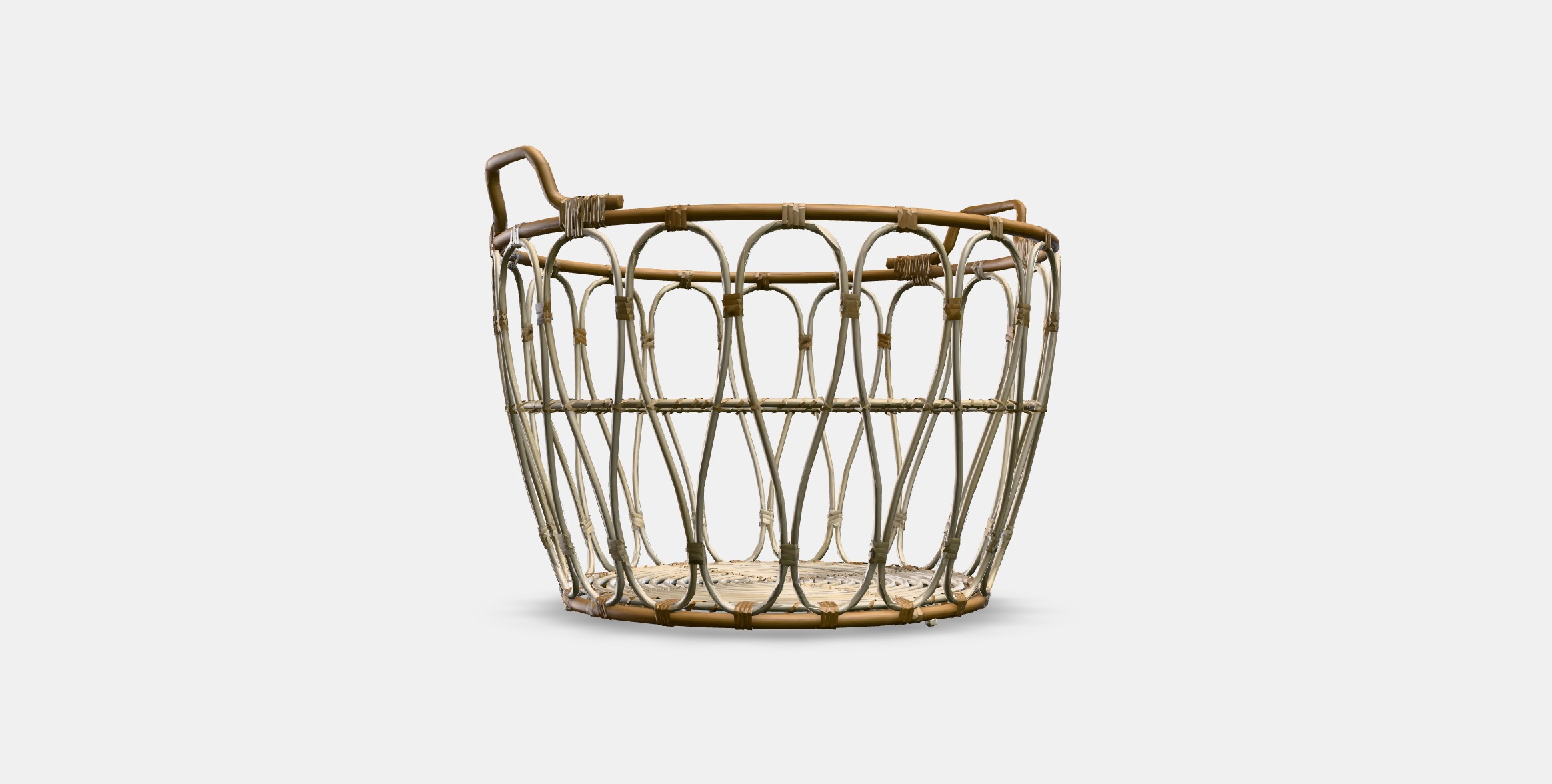 SNIDAD Basket Low-poly 3D model_3
