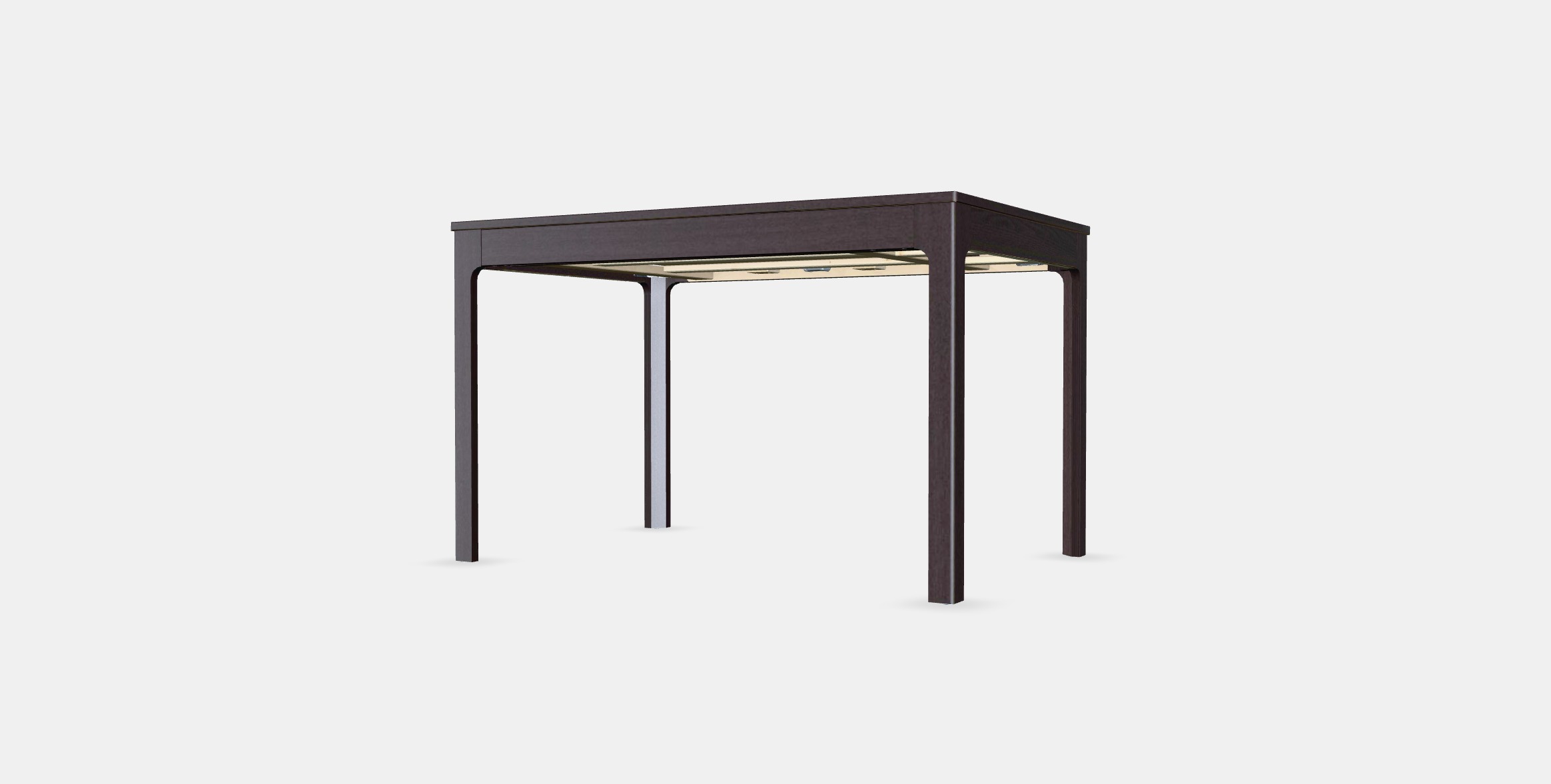 EKEDALEN Extendable table 4 Low-poly 3D model_3