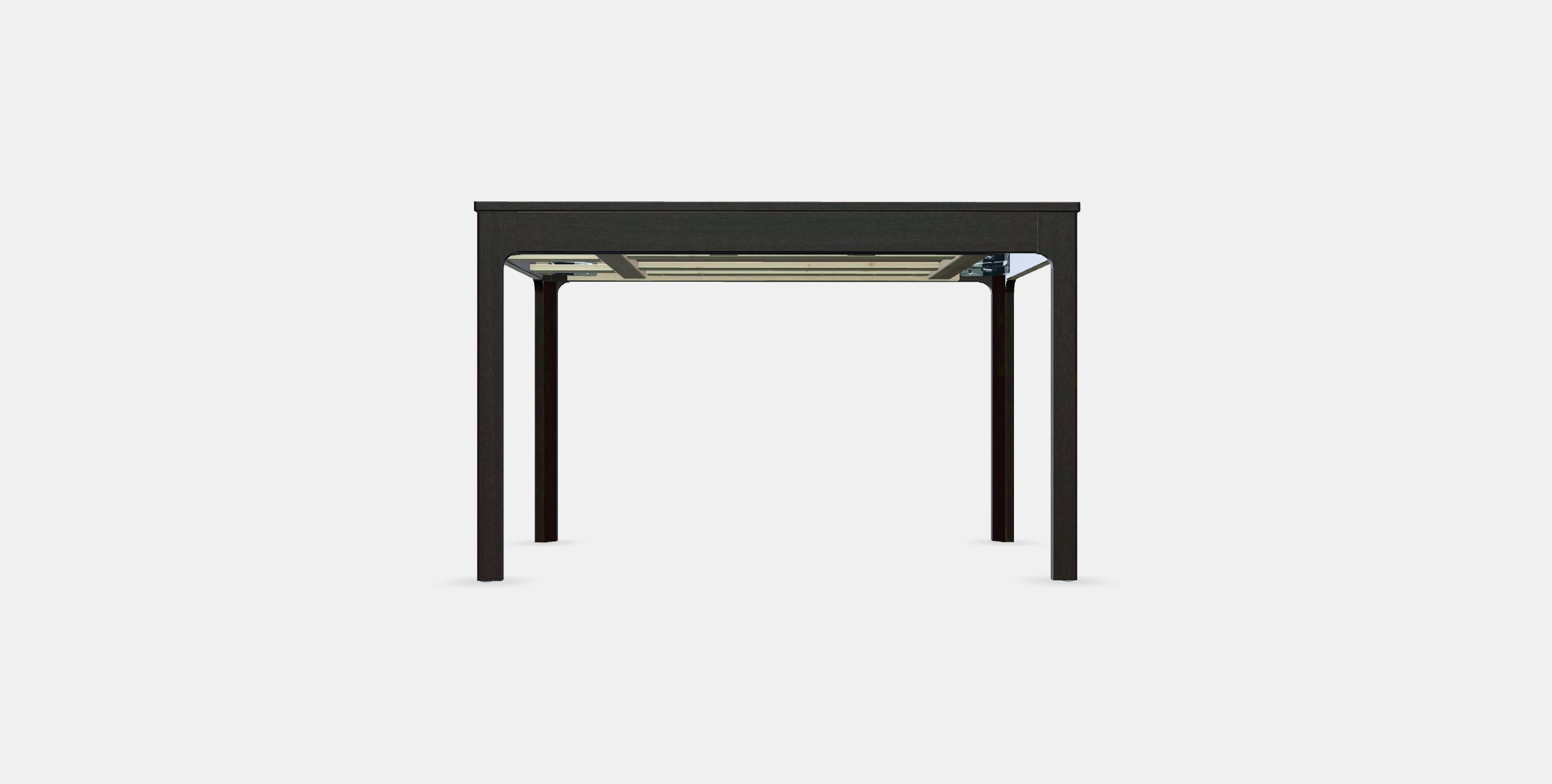 EKEDALEN Extendable table 4 Low-poly 3D model_9